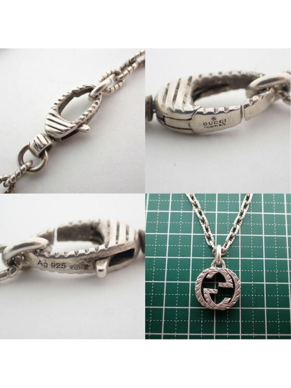 Gucci Interlocking Pendant Necklace - Picture 10 of 10